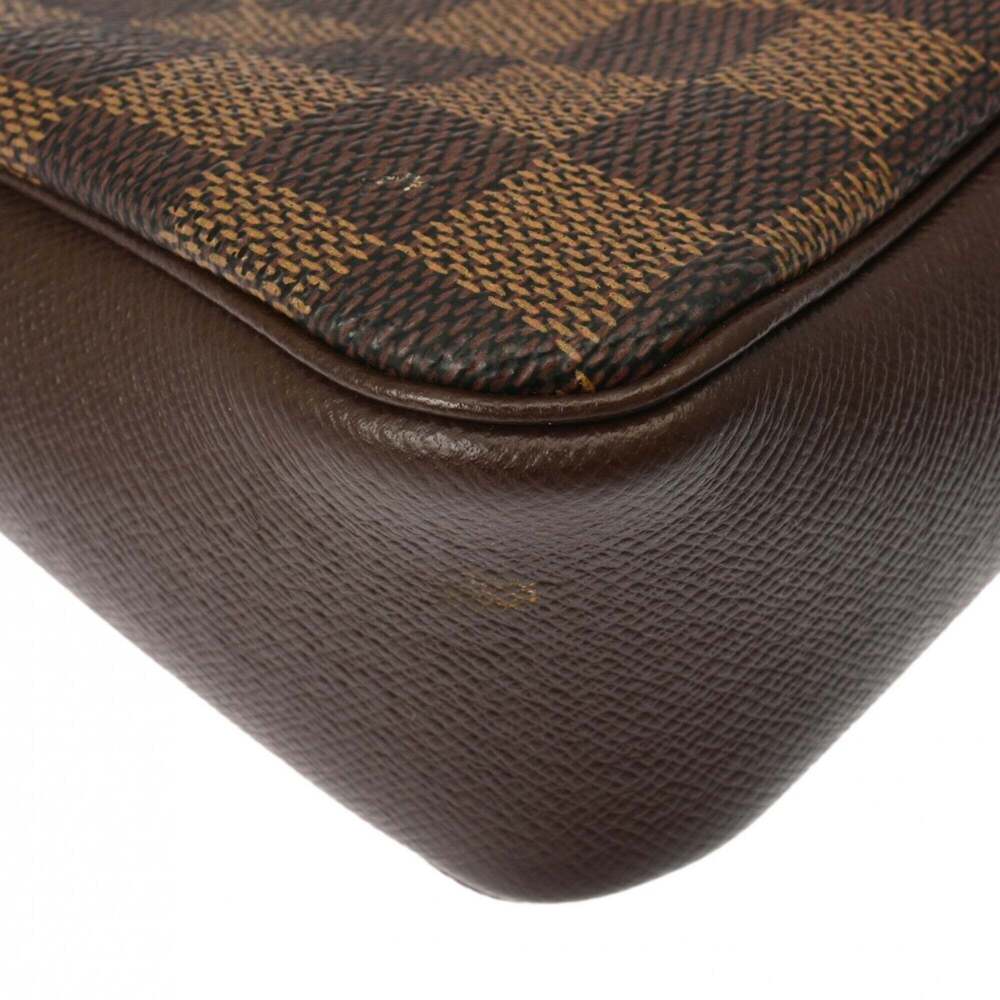 LOUIS VUITTON Brown Damier Canvas Pouch - Picture 7 of 11
